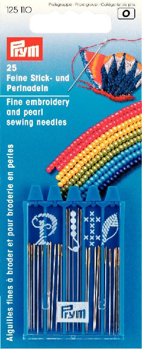 PRYM * Set of 25 Beading/Sewing Needles